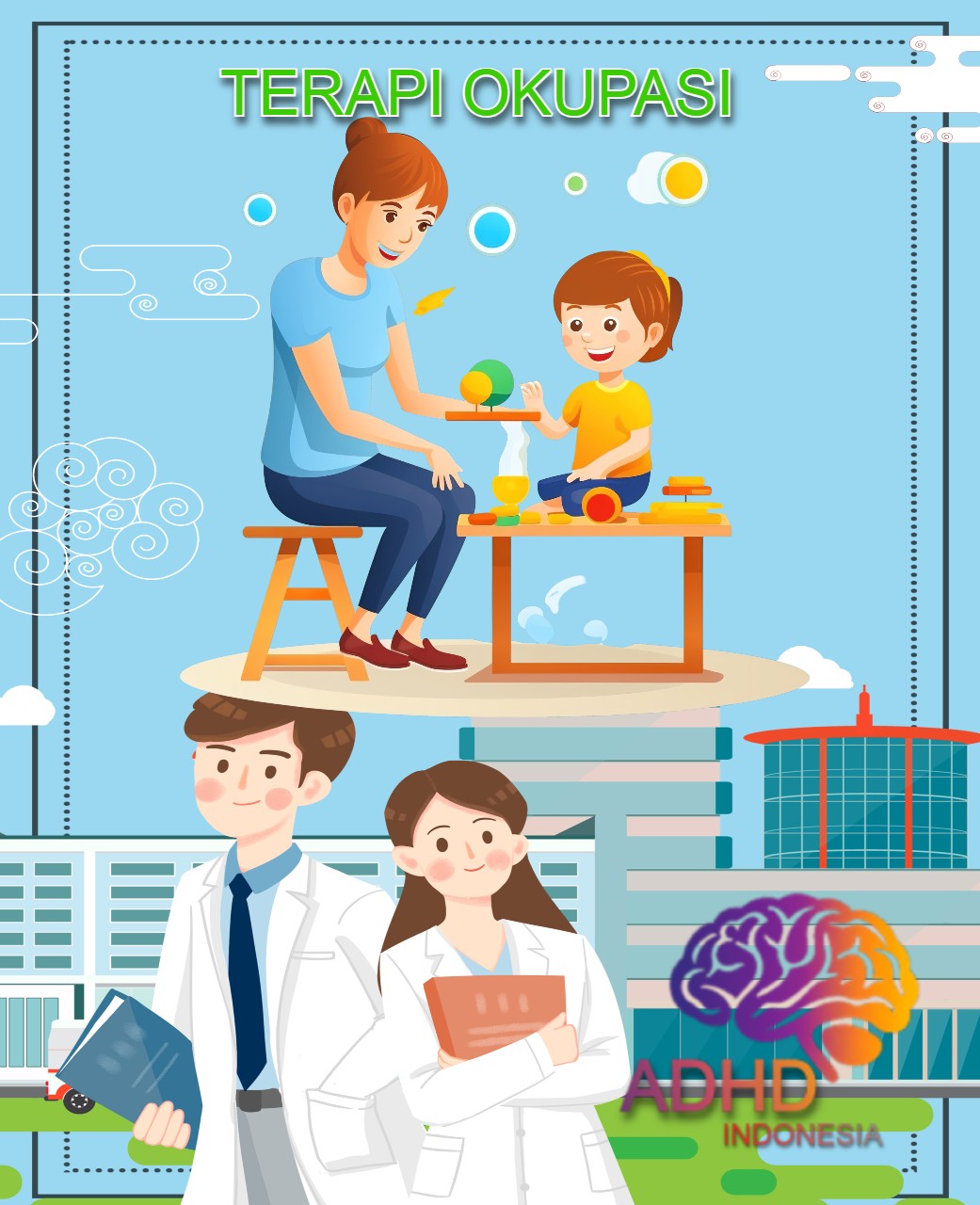 Rujukan untuk Terapi Okupasi untuk Anak ADHD Indonesia Provinsi Papua